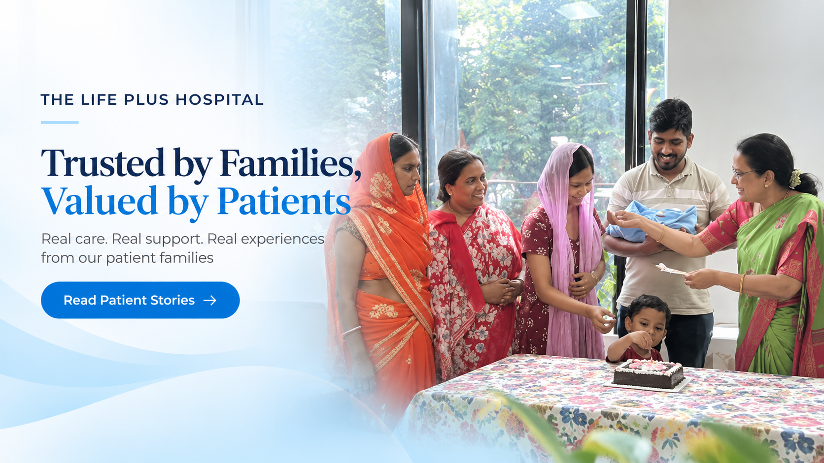 patient journeywith life plus hospital